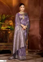 Saroj Matka Silk Vol 6 Zari Weaving Silk Saree Collection - Image 3