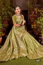 Saroj Monika Satin Vol 2 Zari Weaving Rich Pallu Silk Saree - Image 5