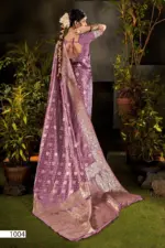 Saroj Monika Satin Vol 3 Zari Weaving Rich Pallu Silk Saree - Image 3