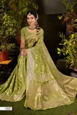 Saroj Monika Satin Vol 3 Zari Weaving Rich Pallu Silk Saree - Image 6