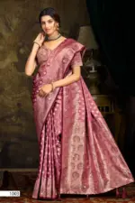 Saroj Noor Satin Saroski Vol 1 Rich Pallu Silk Saree Collection - Image 4
