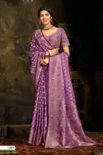 Saroj Noor Satin Saroski Vol 1 Rich Pallu Silk Saree Collection - Image 5