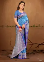 Saroj Vedika Satin Vol 2 Satin Silk Wedding Wear Saree Collection - Image 4