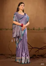 Saroj Vedika Satin Vol 2 Satin Silk Wedding Wear Saree Collection - Image 5