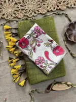 Sccf Boom O Khadi Cotton Fancy Saree Collection - Image 6