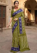 Scdf Bagru K Fancy Cotton Casual Wear Saree Collection - Image 2