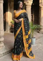 Scdf Bagru K Fancy Cotton Casual Wear Saree Collection - Image 9