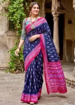 Scdf Bagru N Fancy Cotton Casual Wear Saree Collection - Image 12