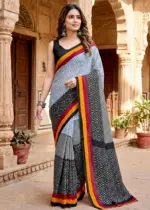 Scdf Bagru N Fancy Cotton Casual Wear Saree Collection - Image 5