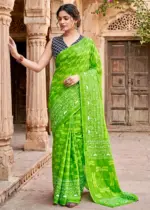 Scdf Bagru N Fancy Cotton Casual Wear Saree Collection - Image 9