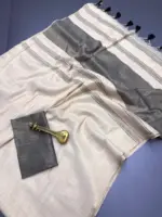 Scmg Mysore Soft Linen Silk Festive Wear Saree Collection - Image 4