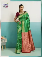 Sethnic Aavira Banarasi Silk with Zari Work Festival Wear Saree Collection - Image 15