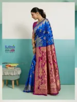 Sethnic Aavira Banarasi Silk with Zari Work Festival Wear Saree Collection - Image 18