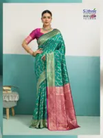 Sethnic Aavira Banarasi Silk with Zari Work Festival Wear Saree Collection - Image 23