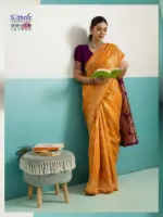 Sethnic Aavira Banarasi Silk with Zari Work Festival Wear Saree Collection - Image 3