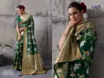 Sethnic Nakshi Banarasi Silk Sequence Work Saree Collection - Image 9