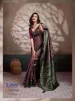 Sethnic Oriana Silk Meenakari Work Traditional Wear Saree Collection - Image 10