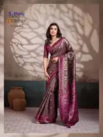 Sethnic Oriana Silk Meenakari Work Traditional Wear Saree Collection - Image 22