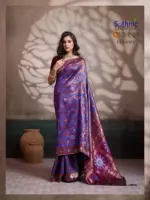 Sethnic Oriana Silk Meenakari Work Traditional Wear Saree Collection - Image 23