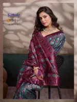 Sethnic Oriana Silk Meenakari Work Traditional Wear Saree Collection - Image 25