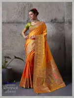 Sethnic Riyasat Makhmal Satin Silk Meenakari Traditional Wear Saree Collection - Image 15