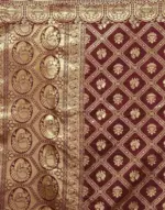 Sm 9017 Gajri Silk Woven Work Saree Collection - Image 7