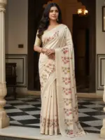 Vaishali 1 Cotton Silk Digital Print Designer Saree Collection - Image 5