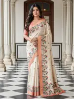 Vaishali 1 Cotton Silk Digital Print Designer Saree Collection - Image 7