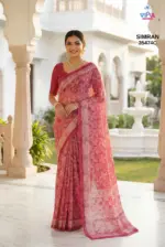 Vipul Simran 35474 a to D Georgette Casual Wear Saree Collection - Image 2