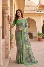 Vipul Simran 35479 a to D Georgette Casual Wear Saree Collection - Image 4