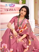 Vipul Twisha Georgette Casual Wear Saree Collection