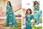 Vipul Twisha Georgette Casual Wear Saree Collection - Image 12
