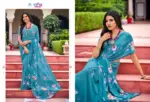 Vipul Twisha Georgette Casual Wear Saree Collection - Image 7