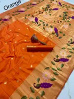 Vt 6089 T Pure Soft Kanchivram Paithani Silk Saree Collection - Image 7