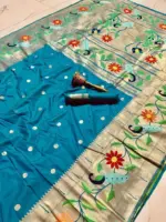 Vt 6089 T Vol 2 Pure Soft Kanchivram Paithani Silk Saree Collection - Image 12