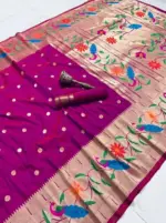 Vt 6089 T Vol 2 Pure Soft Kanchivram Paithani Silk Saree Collection - Image 3