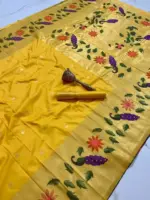 Vt 6089 T Vol 2 Pure Soft Kanchivram Paithani Silk Saree Collection - Image 4