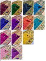 Vt 6089 T Vol 2 Pure Soft Kanchivram Paithani Silk Saree Collection - Image 5