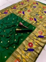 Vt 6089 T Vol 2 Pure Soft Kanchivram Paithani Silk Saree Collection - Image 7