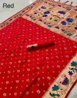 Vt 6091 T Pure Soft Kanchivram Paithani Silk Saree Collection - Image 11