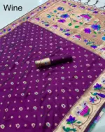 Vt 6091 T Pure Soft Kanchivram Paithani Silk Saree Collection - Image 12