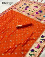 Vt 6091 T Pure Soft Kanchivram Paithani Silk Saree Collection - Image 3