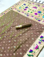 Vt 6091 T Pure Soft Kanchivram Paithani Silk Saree Collection - Image 4