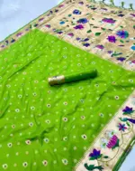 Vt 6091 T Pure Soft Kanchivram Paithani Silk Saree Collection - Image 5