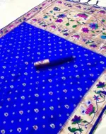 Vt 6091 T Pure Soft Kanchivram Paithani Silk Saree Collection - Image 8