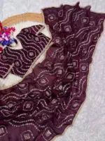 Vt 6092 T Fandy Satin Silk Beautiful Hand Worked Saree Collection - Image 4