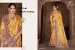 Zarkaashi Morpankh Nylone Tissue Traditional Wear Saree Collection - Image 3