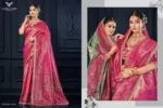 Zarkaashi Shivalika Vol 1 Nylone Tissue Festival Wear Saree Collection - Image 10