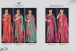 Zarkaashi Shivalika Vol 1 Nylone Tissue Festival Wear Saree Collection - Image 2