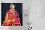 Zarkaashi Shivalika Vol 1 Nylone Tissue Festival Wear Saree Collection - Image 3